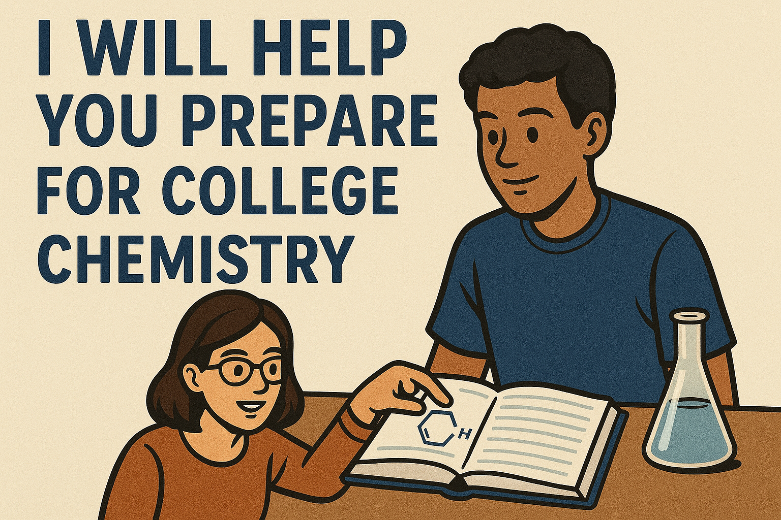 I will help you prepare for college chemistry with a 2-hour live tutoring session